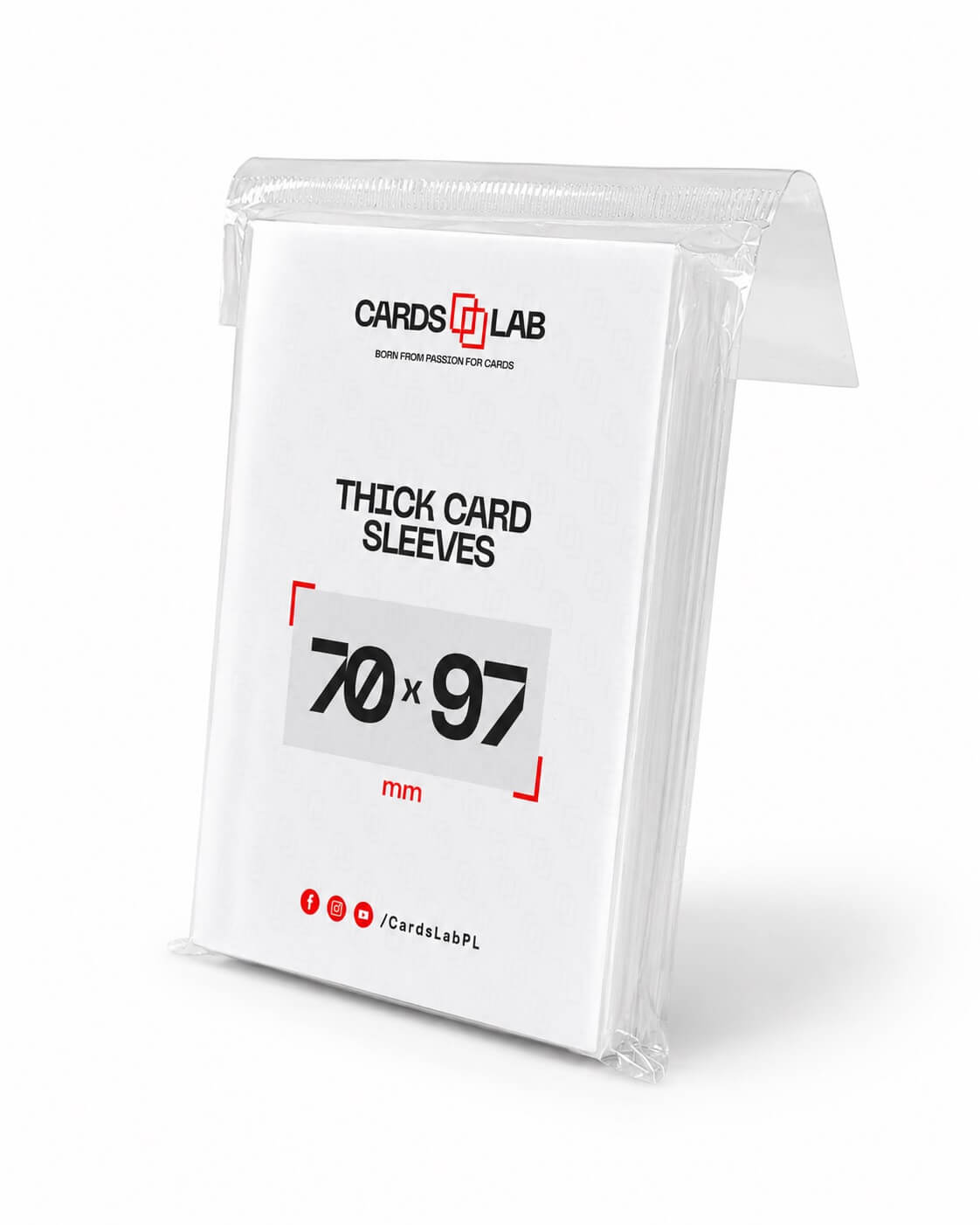 Cards Lab Thick Card Sleeves 70 × 97 mm - obrazek 2